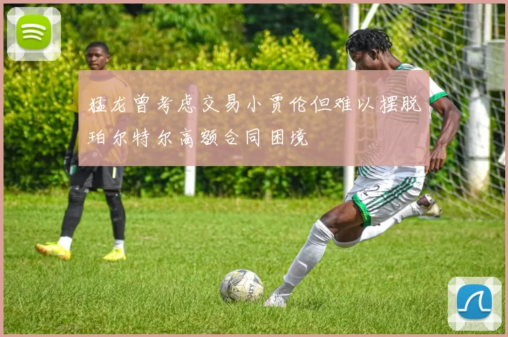 猛龙曾考虑交易小贾伦但难以摆脱珀尔特尔高额合同困境
